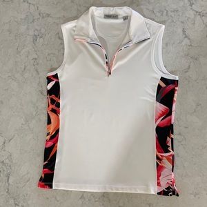 Bermuda Sands Golf Shirt- Sleeveless